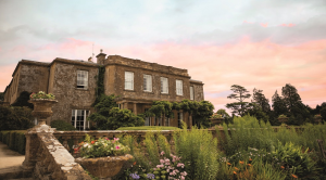 warners hotel, gardens, sunset